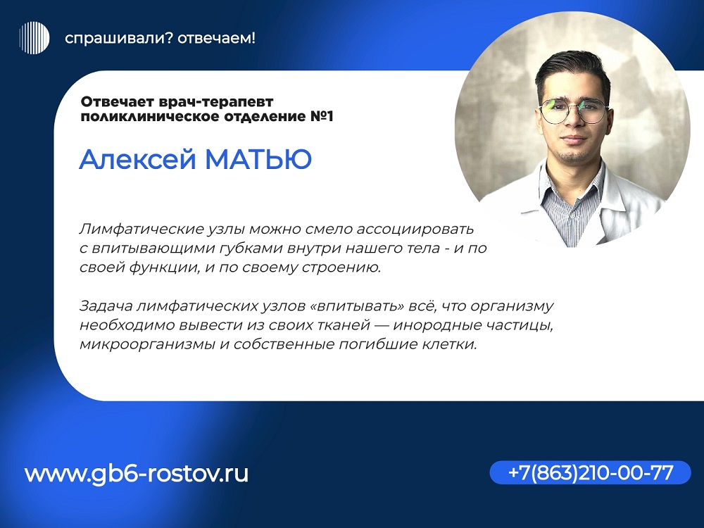 лимфоузлы Матью 1