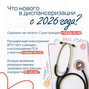 Диспансеризация - 2026